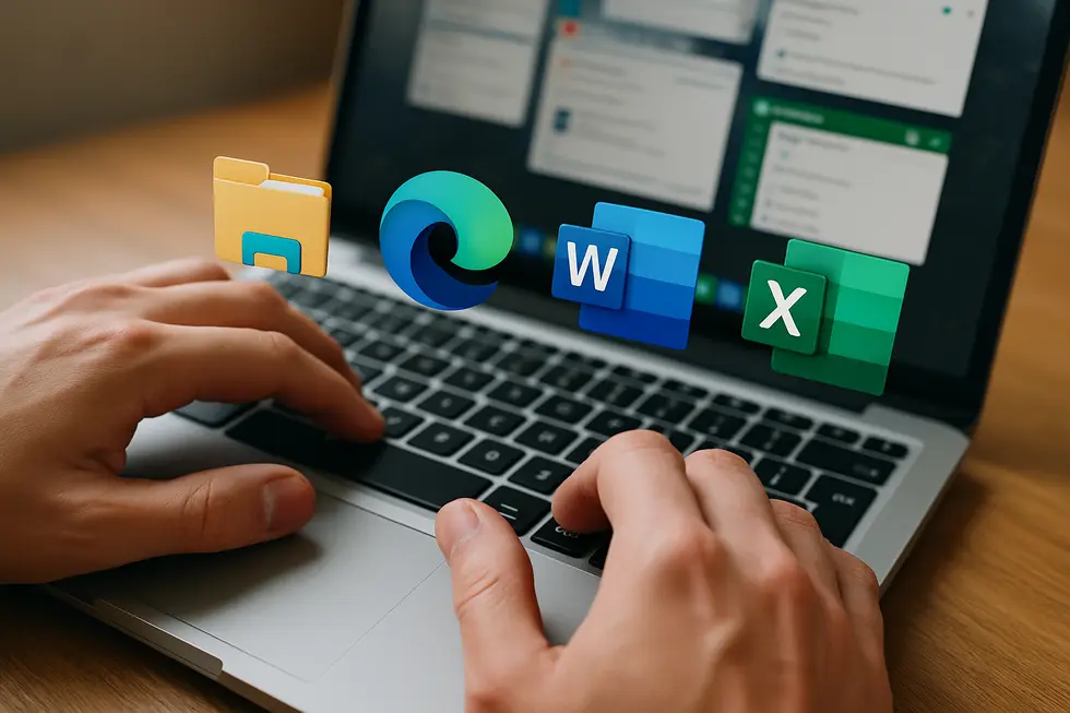 Mastering the basics of Copy, Cut, and Paste with keyboard shortcuts.